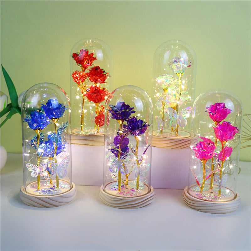 Enchanted Galaxy Rose Dome | Galaxy Trio