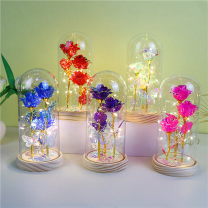 Enchanted Galaxy Rose Dome | Galaxy Trio