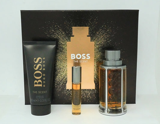 HUGO BOSS - BOSS THE SCENT Men's 3PC GIFT SET Fragrances