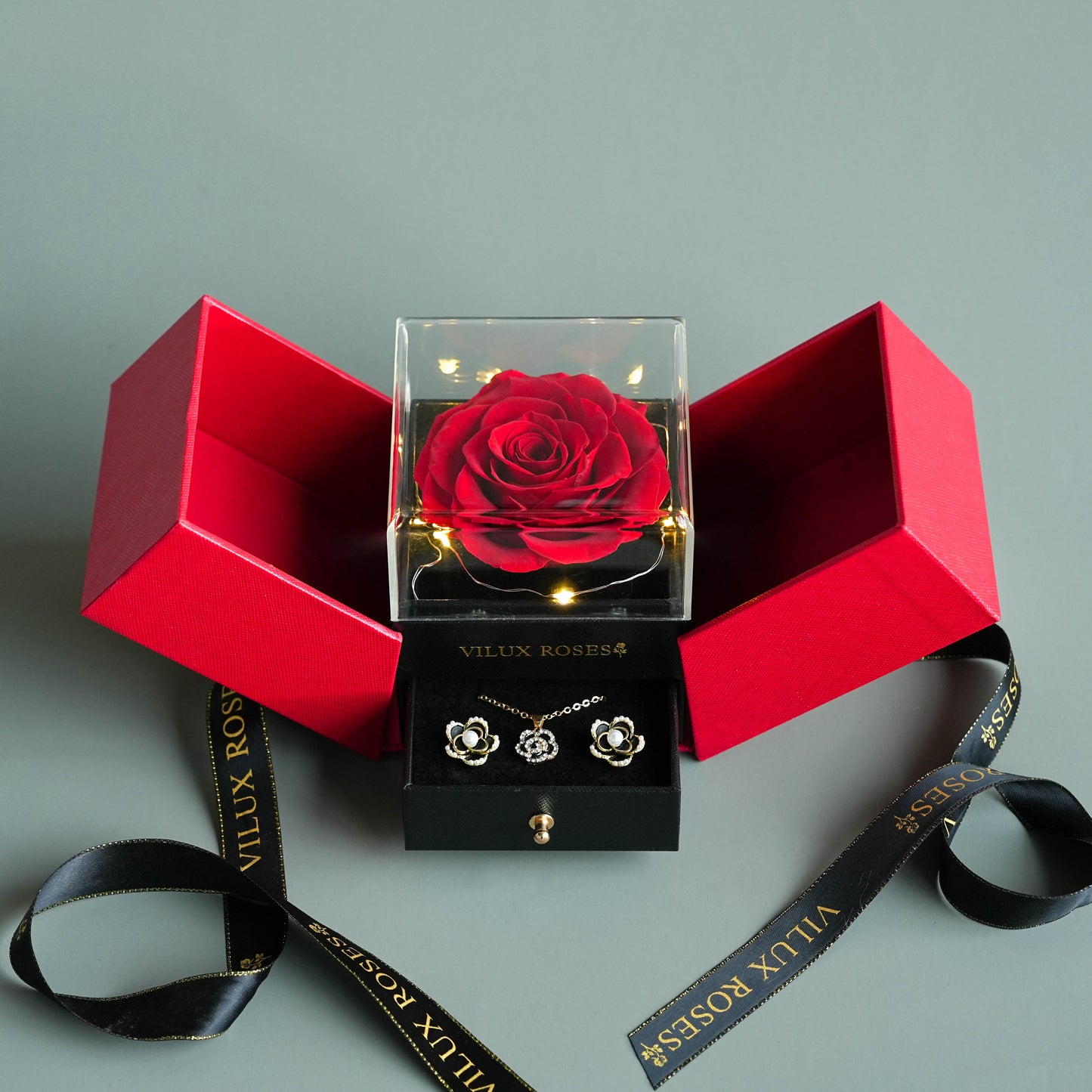 Double Door Eternal Rose Gift Box