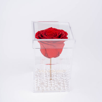 La Mini Single Rose | Red