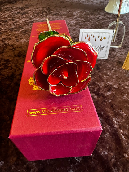 24K Eternal Golden Rose | Royal Purple