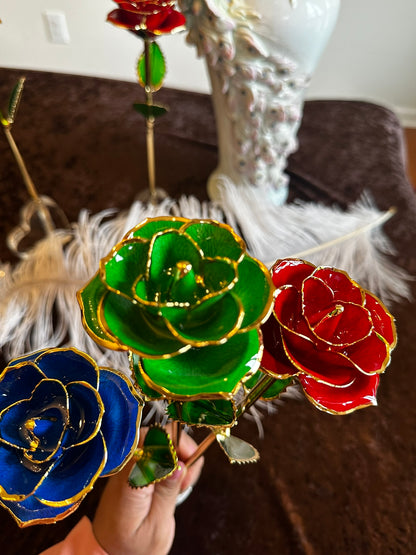 24K Eternal Golden Rose | Lucky Green