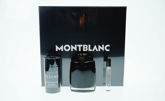 MONT BLANC LEGEND Men's 3PC GIFT SET