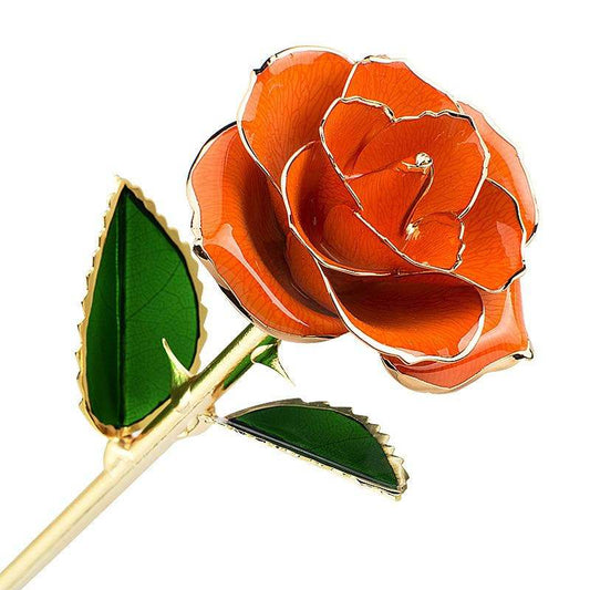 24K Eternal Golden Rose | Juicy Orange