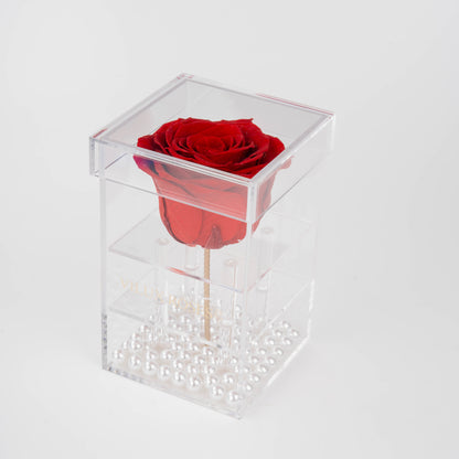 La Mini Single Rose | Red