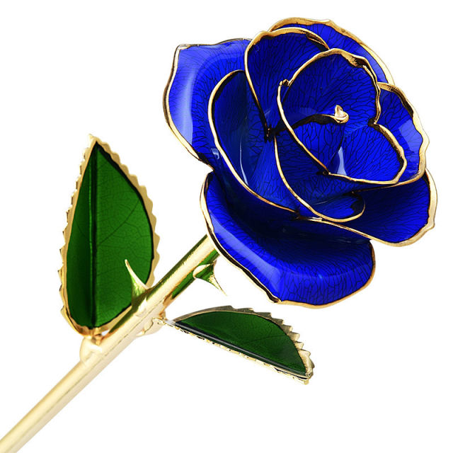 24K Eternal Golden Rose | Midnight Blue