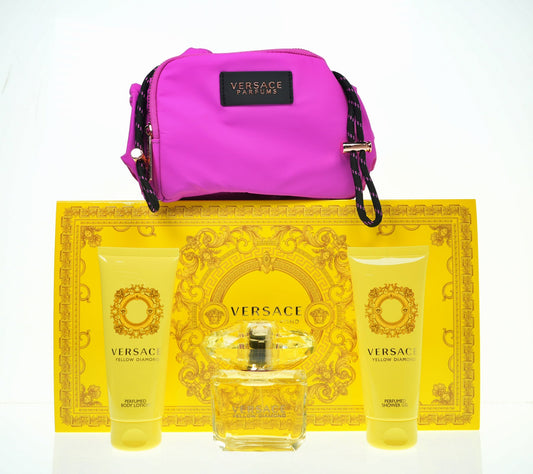 VERSACE YELLOW DIAMOND Women's 4PC GIFT SET